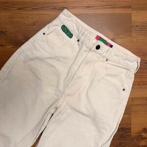 Empyre Tori Off-White Corduroy Skate Pants Women’s Size 2